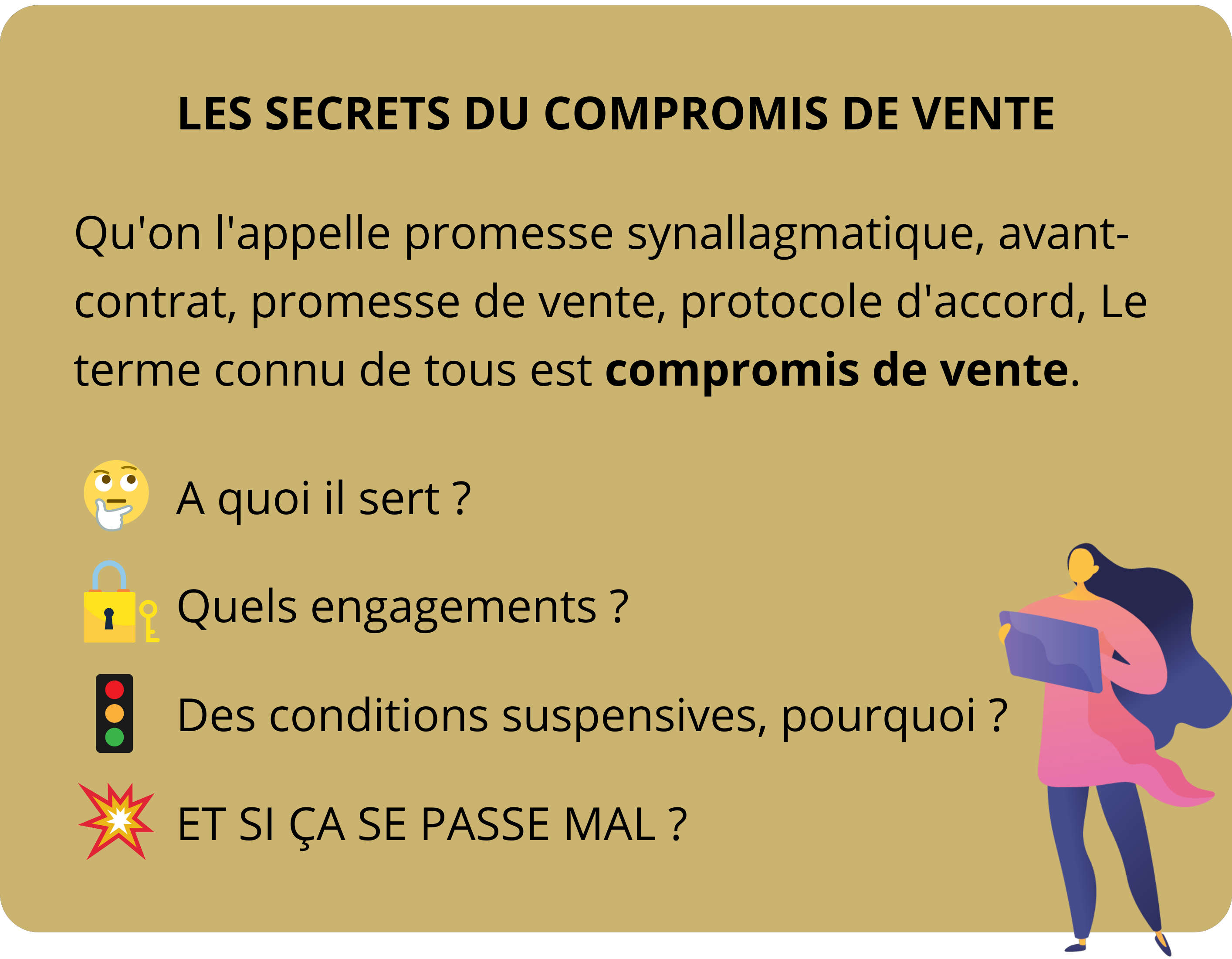 compromis vente commerce immobilier